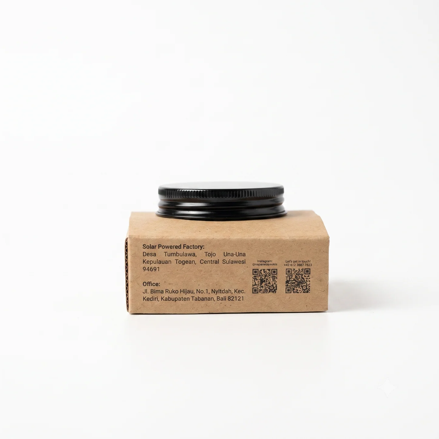 Natural Coconut Oil Face Cream Indonesia Naturalē coconut facial moisturizer 50ml handmade Indonesia