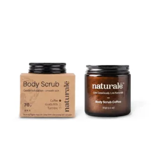 natural Coffee body scrub with Coffea Arabica powder Indonesia