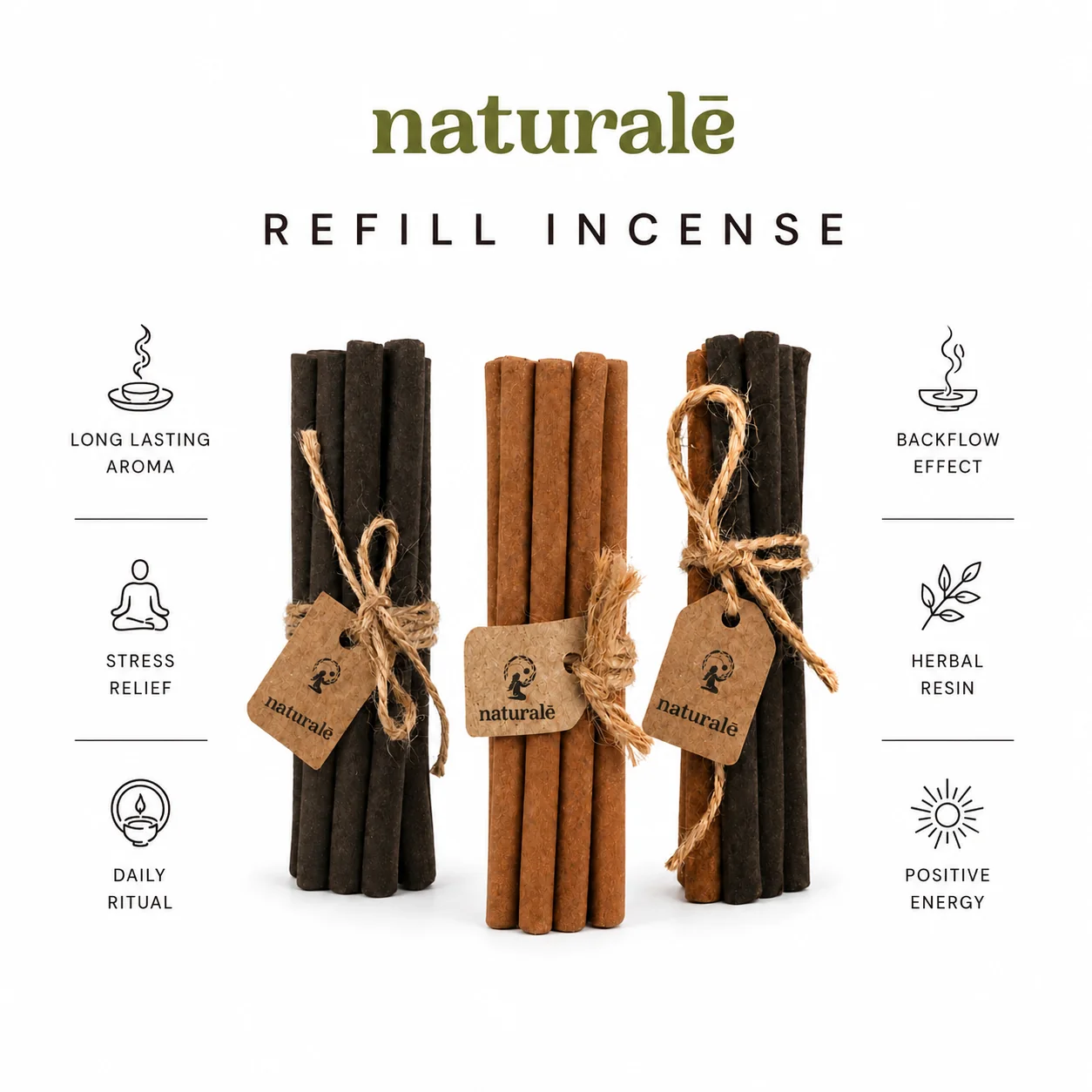 Natural Incense Pack Refill Indonesia natural incense refill for Yoni Incense Pack Indonesia