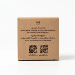 natural Bergamot body wash with essential oil Indonesia