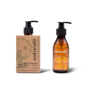natural Frangipani body wash handmade Indonesian skincare
