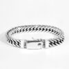 mens Cuban link bracelet in 925 sterling silver from Bali