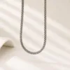 Handmade Bali sterling silver woven chain detailed close up
