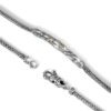 ornate Balinese silver bracelet clasp with 18K gold accents