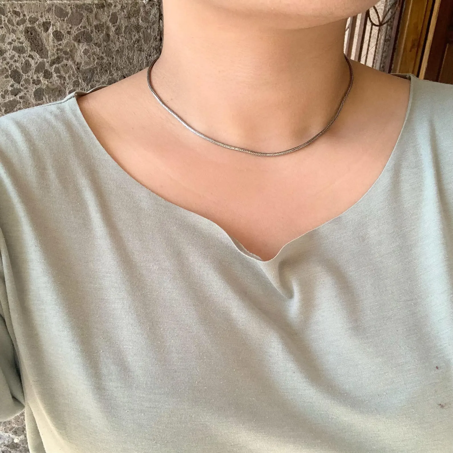 Traditional Balinese Woven Silver Chain Jewelry Traditional Balinese Tulang Naga sterling silver chain design